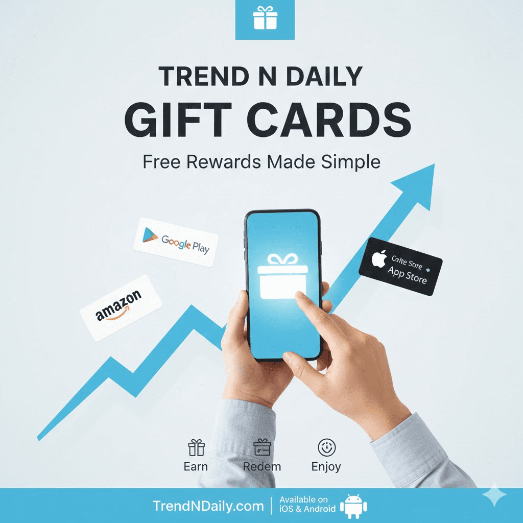 Trend N Daily Gift Cards: Free Rewards Made Simple Trend N Daily Gift Cards: Free Rewards Made Simple